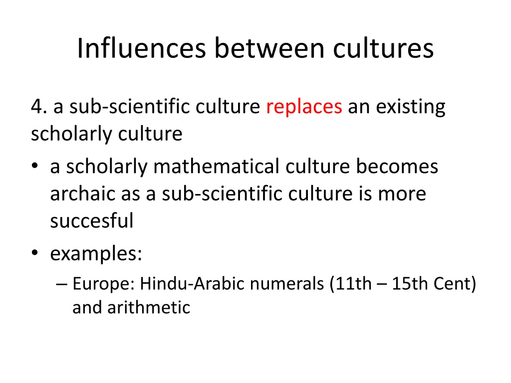 influences between cultures 3