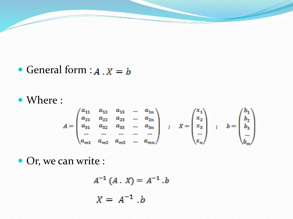 general form 1