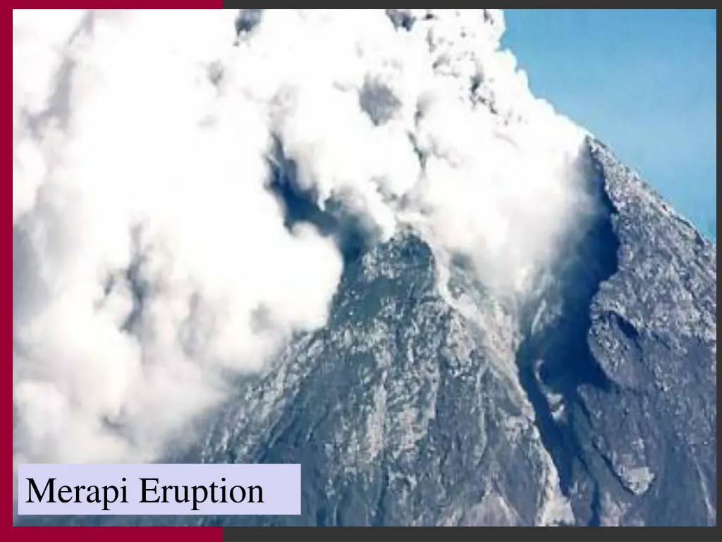 merapi eruption 1