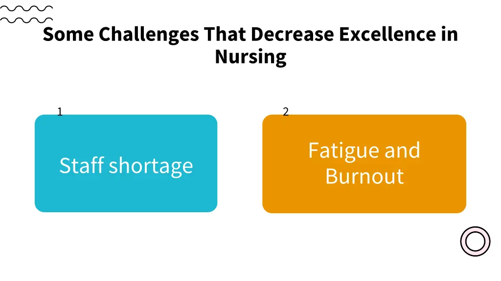 some challenges that decrease excellence