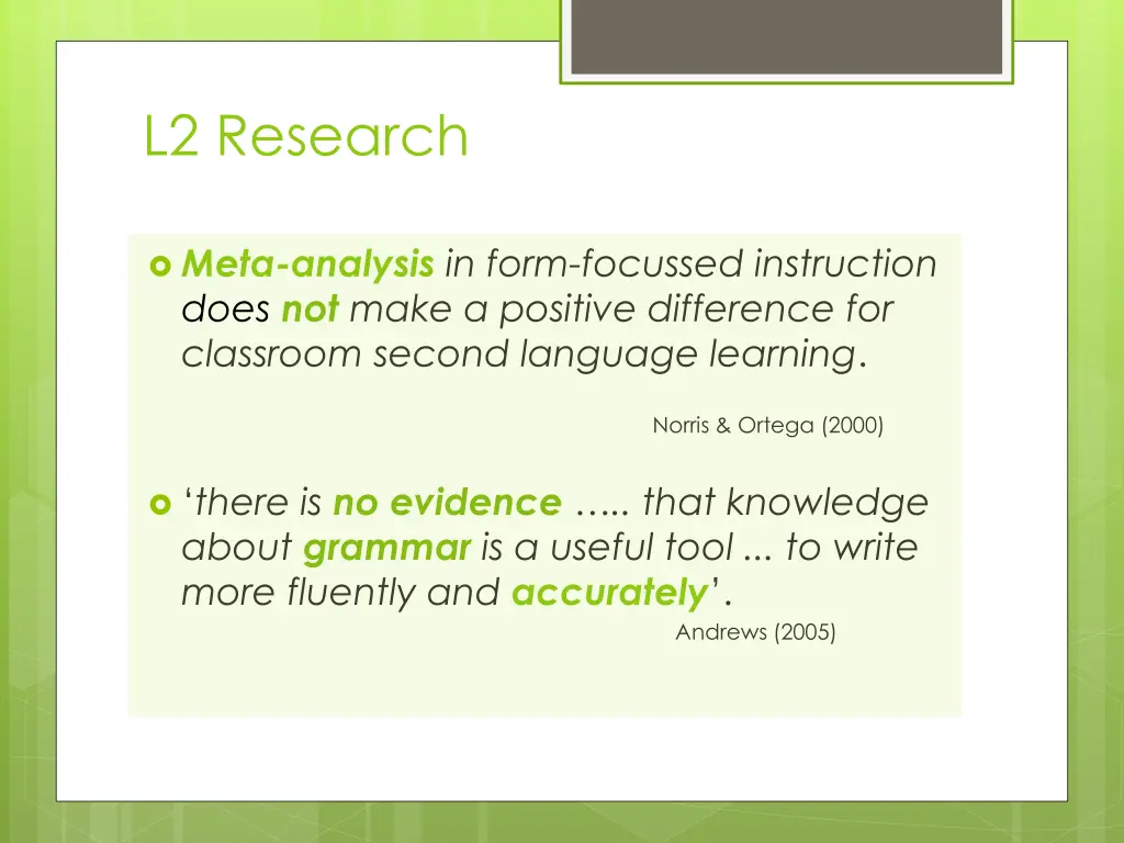 l2 research