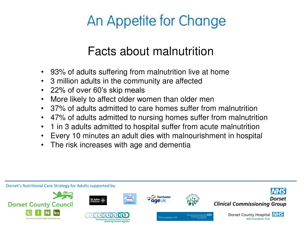 facts about malnutrition