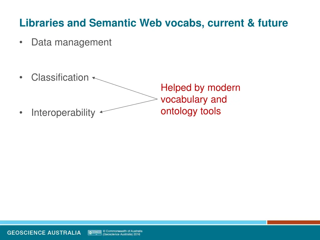 libraries and semantic web vocabs current future 5