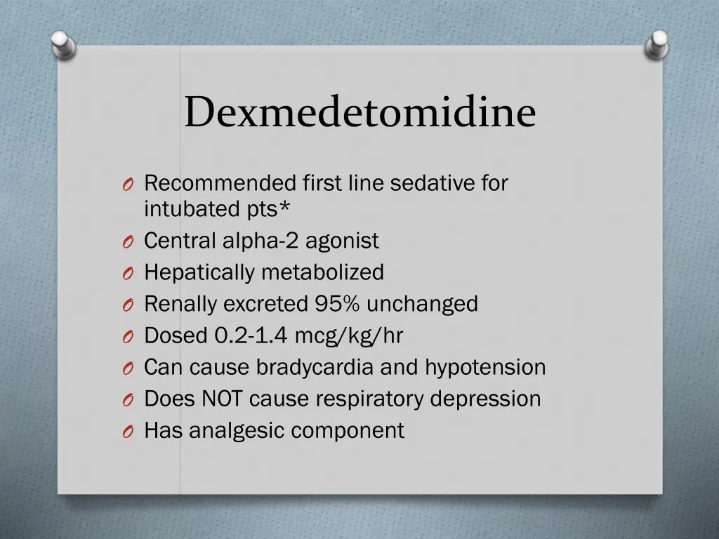 dexmedetomidine