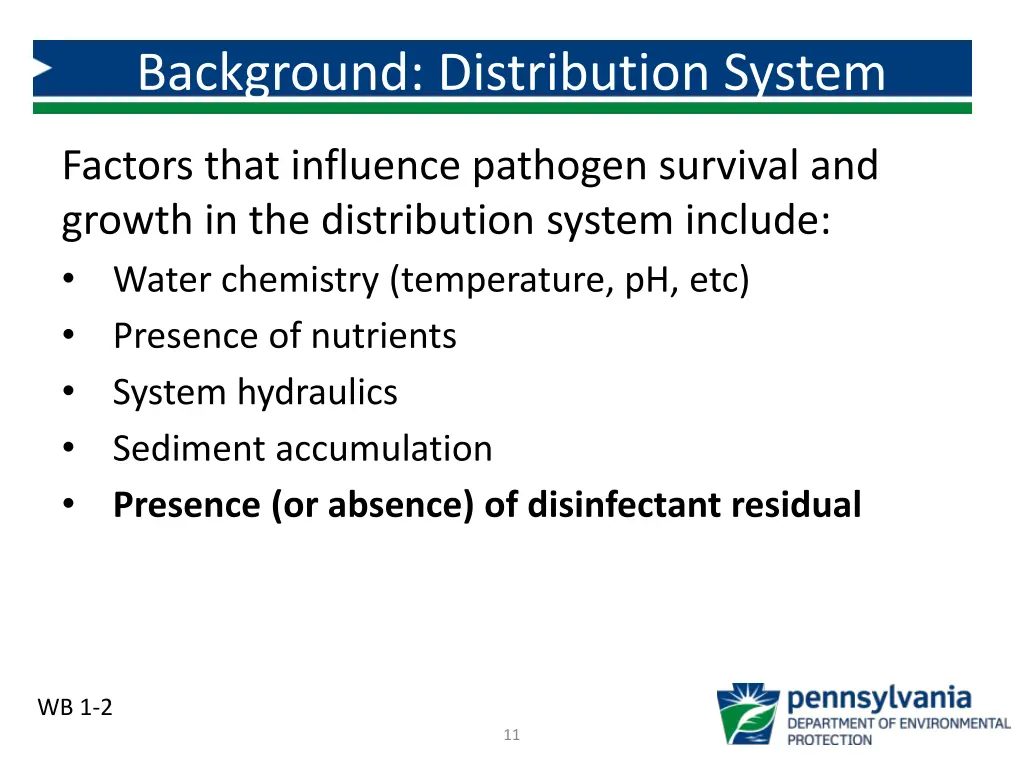 background distribution system 2