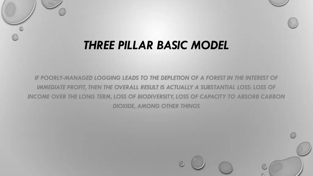 three pillar basic model 2