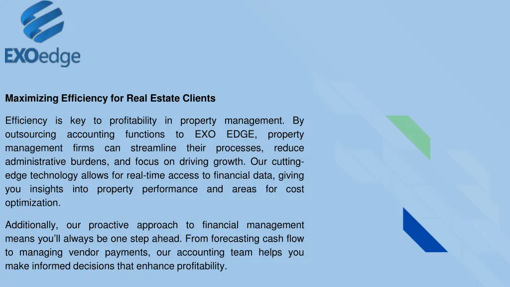 maximizing efficiency for real estate clients