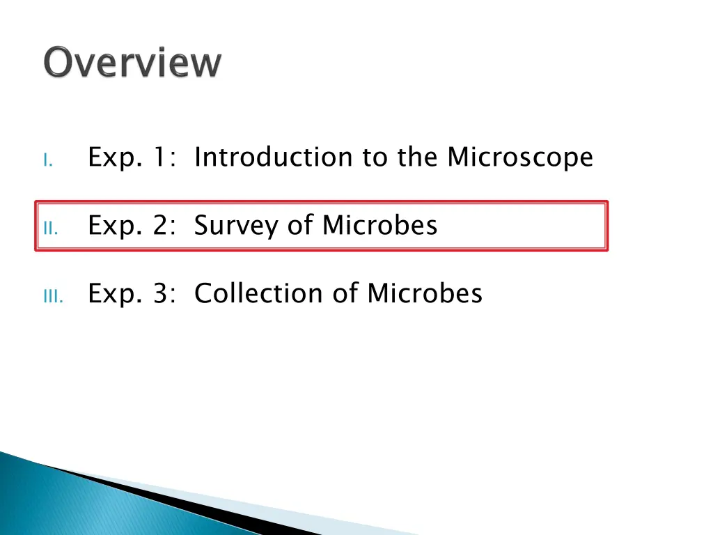 exp 1 introduction to the microscope 1