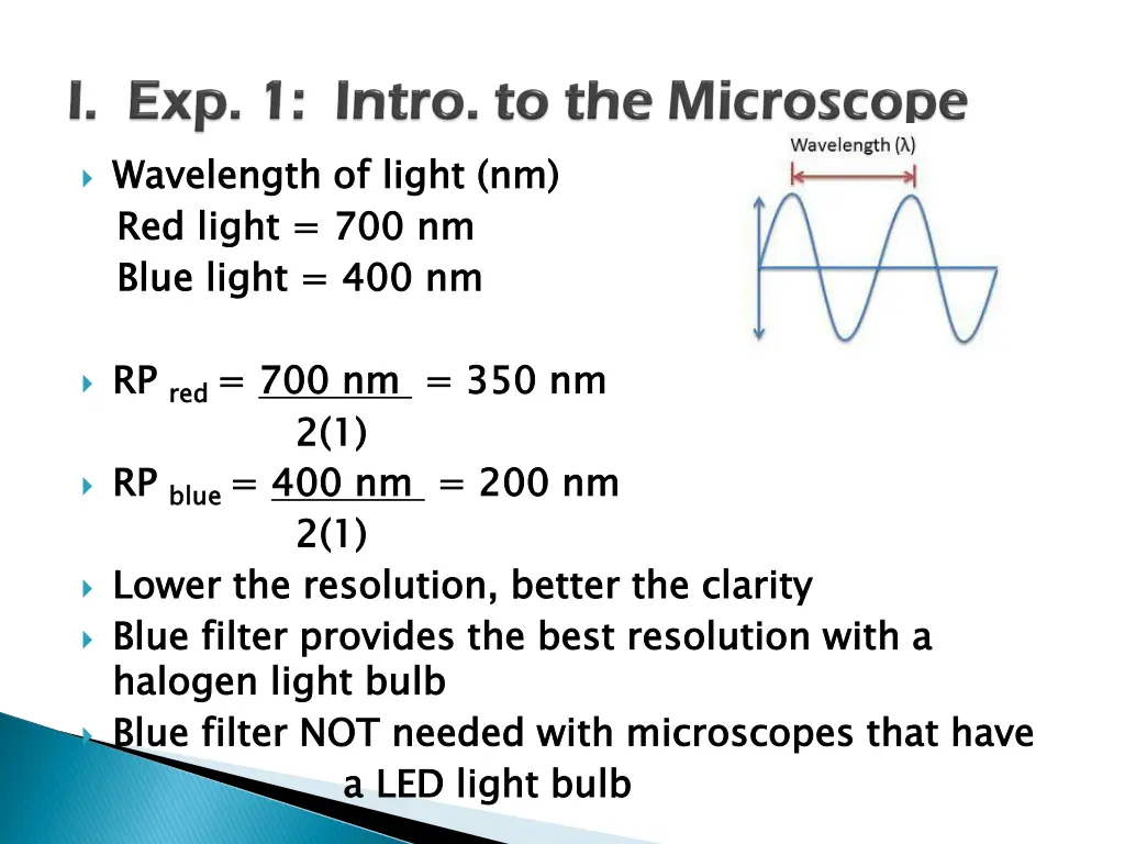 wavelength of light nm red light 700 nm blue