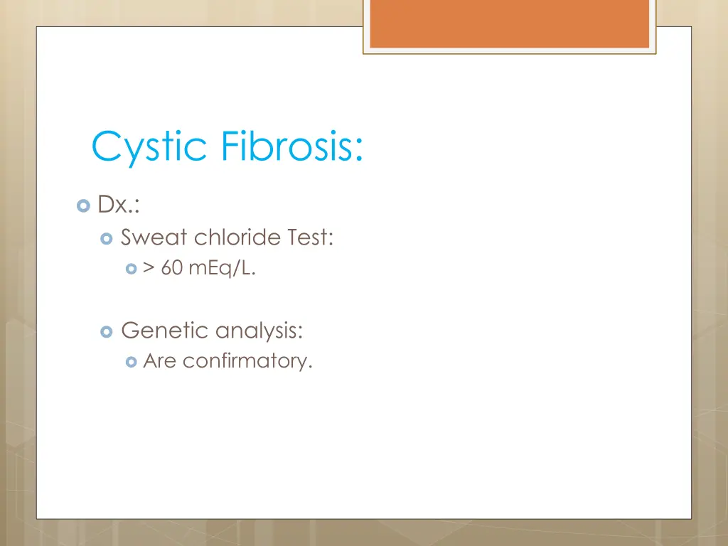 cystic fibrosis 5