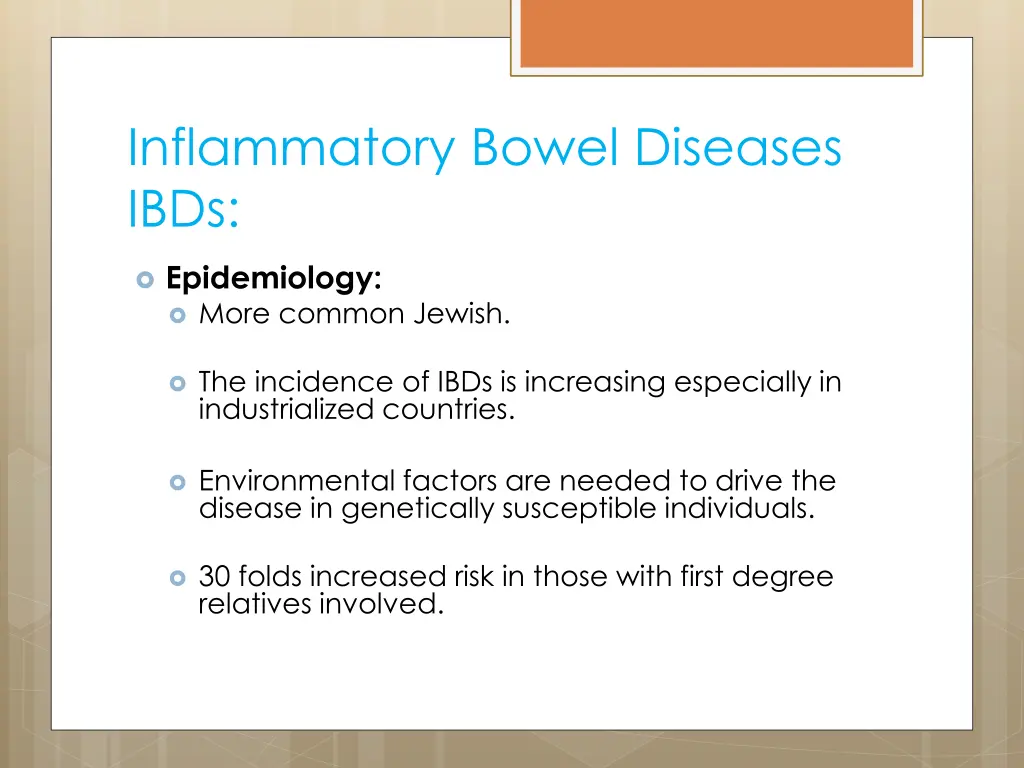 inflammatory bowel diseases ibds