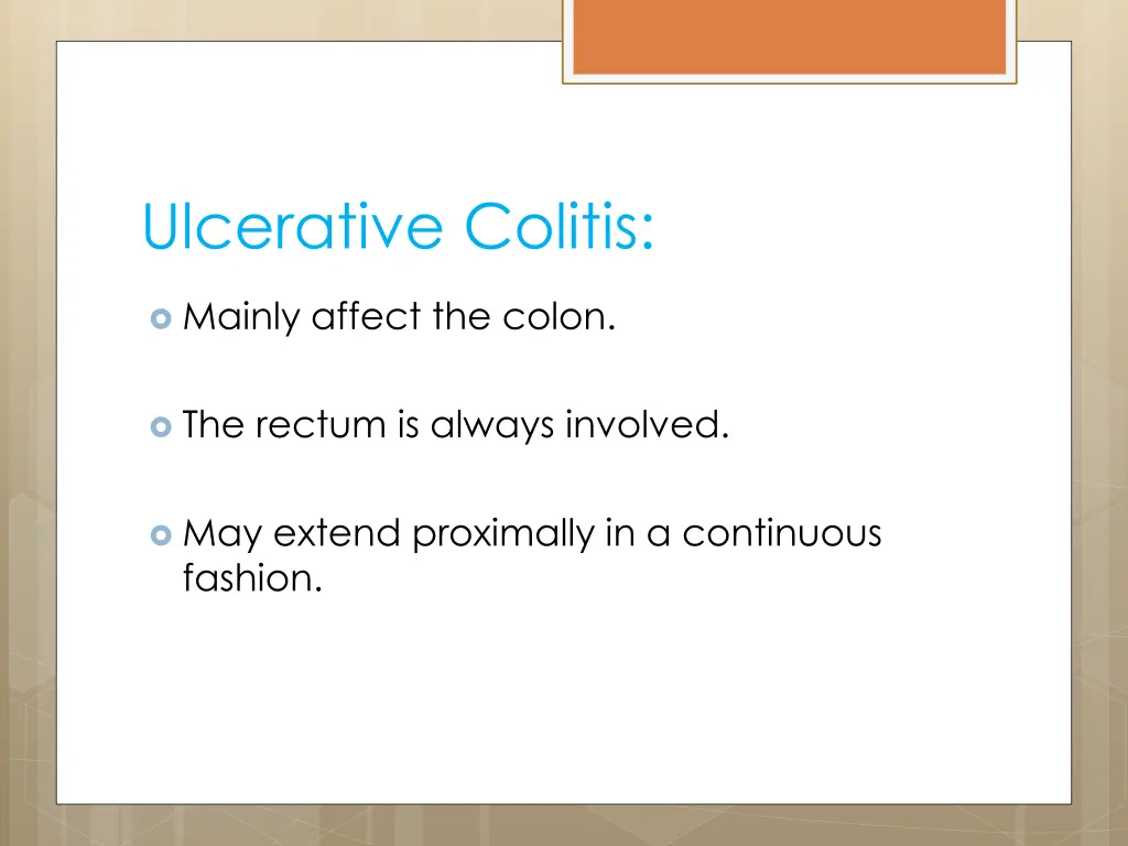 ulcerative colitis