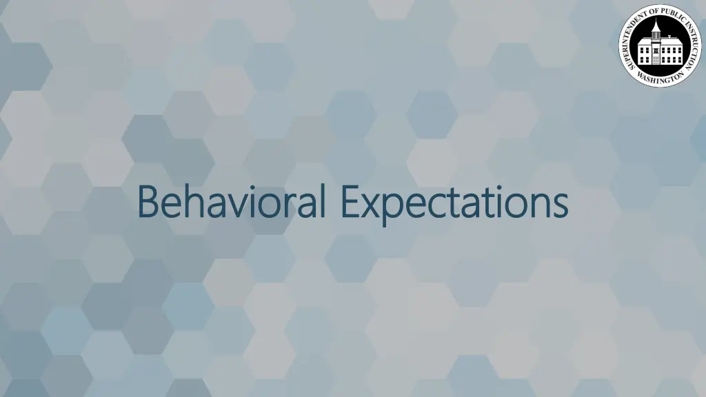 behavioral expectations behavioral expectations