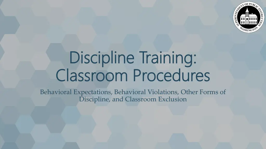 discipline training discipline training classroom 1