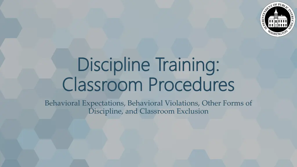 discipline training discipline training classroom