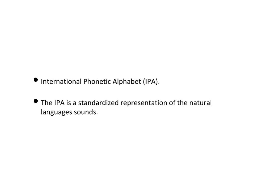 international phonetic alphabet ipa