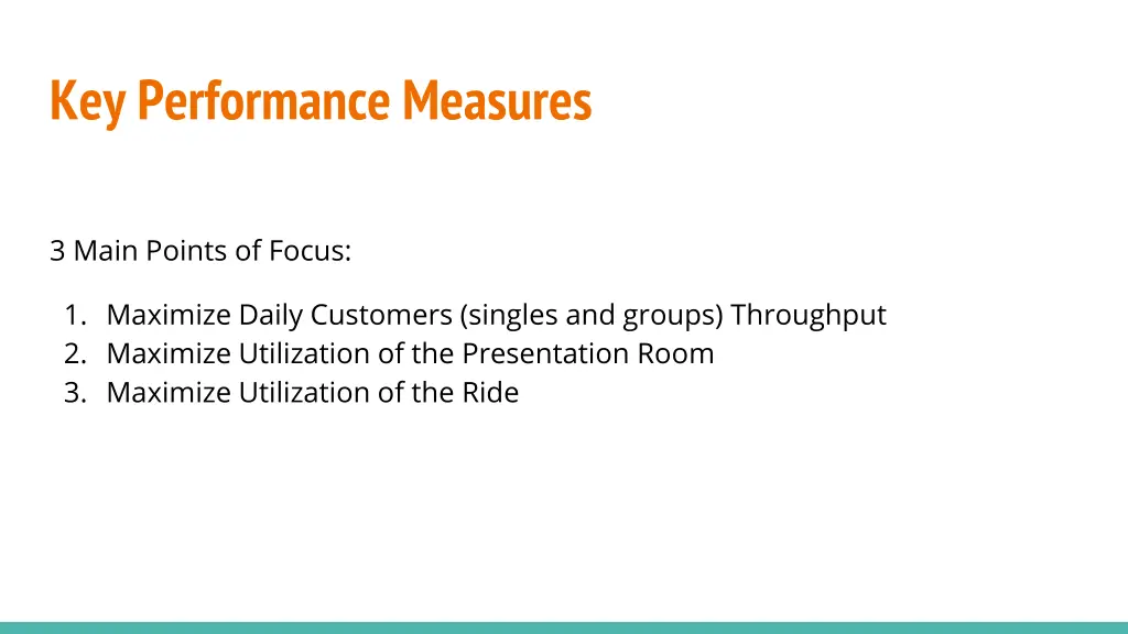 key performance measures