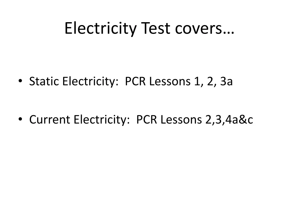 electricity test covers