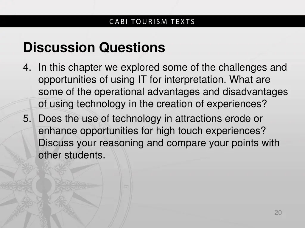 discussion questions 1