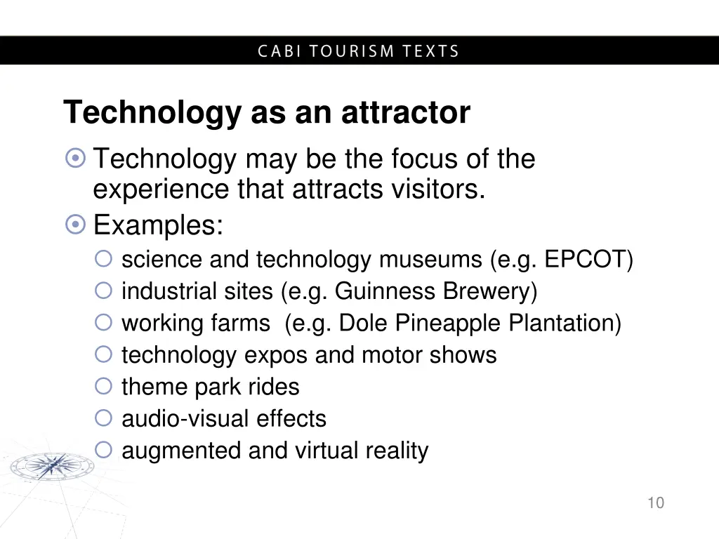 technology as an attractor