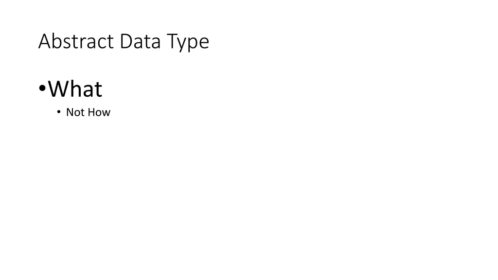 abstract data type 1