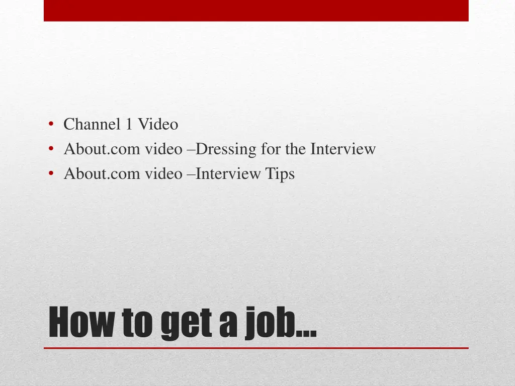 channel 1 video about com video dressing