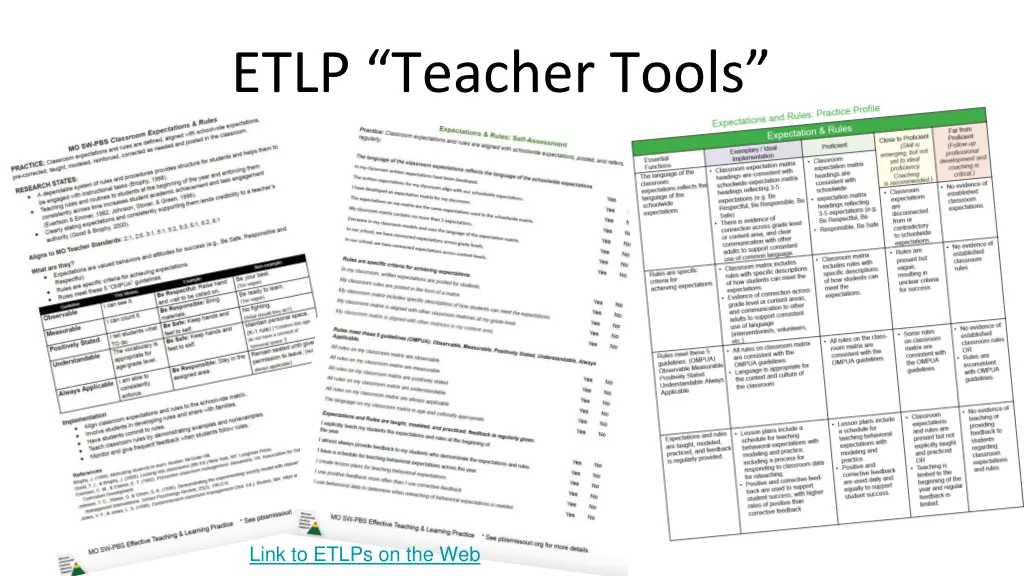 etlp teacher tools