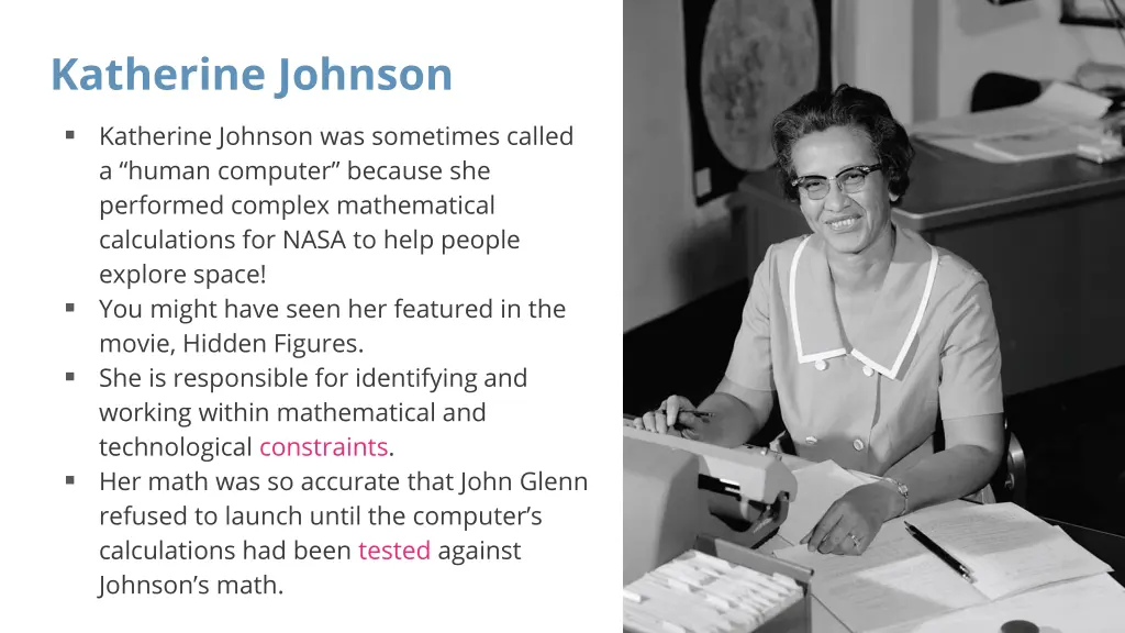 katherine johnson