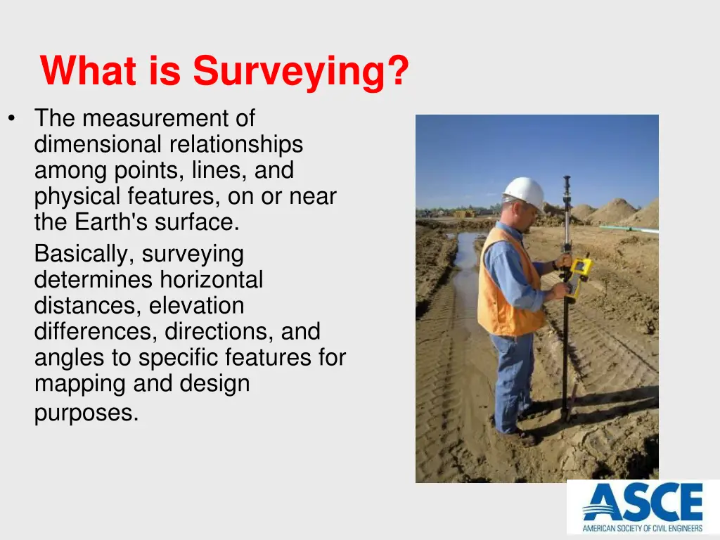 what is surveying