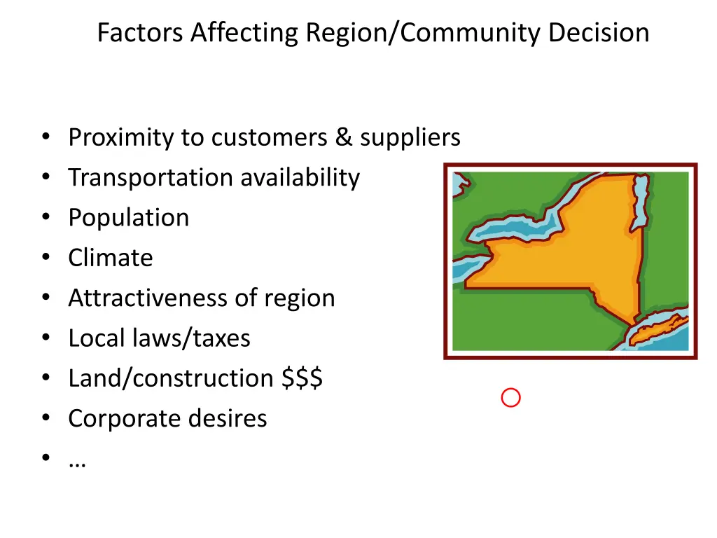 factors affecting region community decision