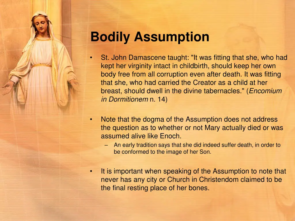 bodily assumption 1