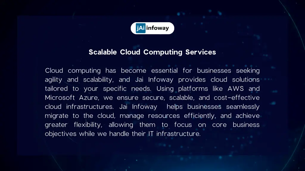 scalable cloud computing services