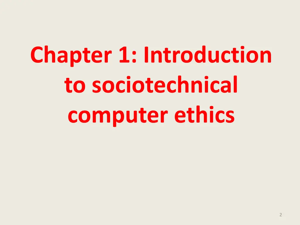 chapter 1 introduction to sociotechnical computer