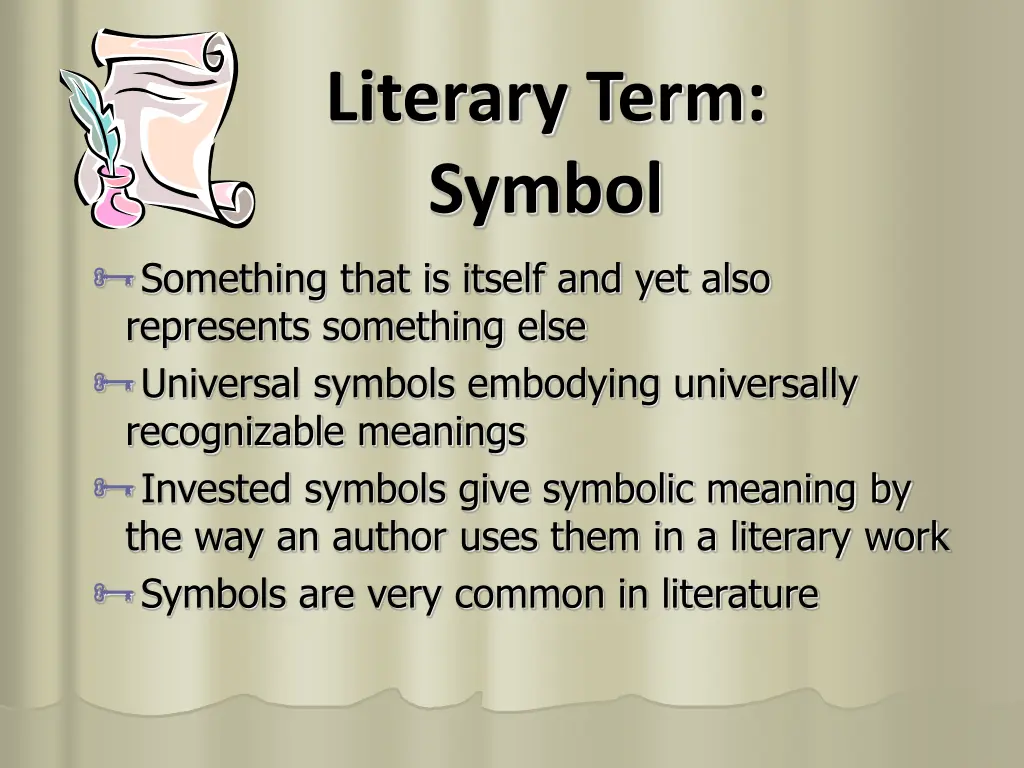 literary term symbol