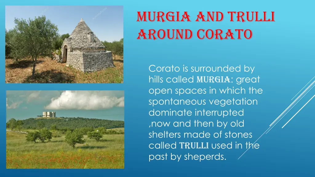 murgia and trulli around corato