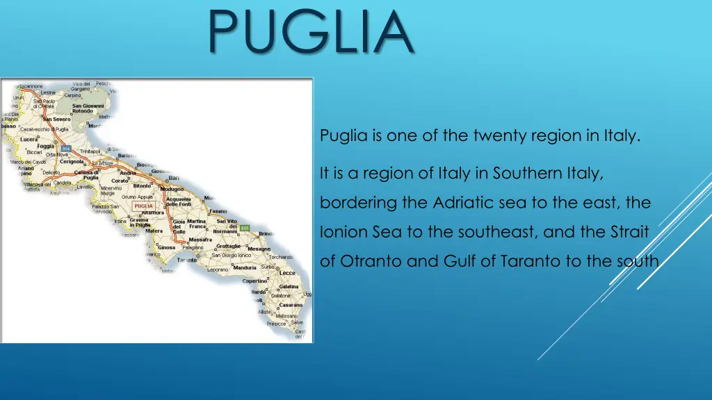 puglia