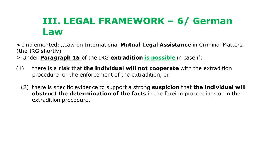 iii legal framework 6 german law