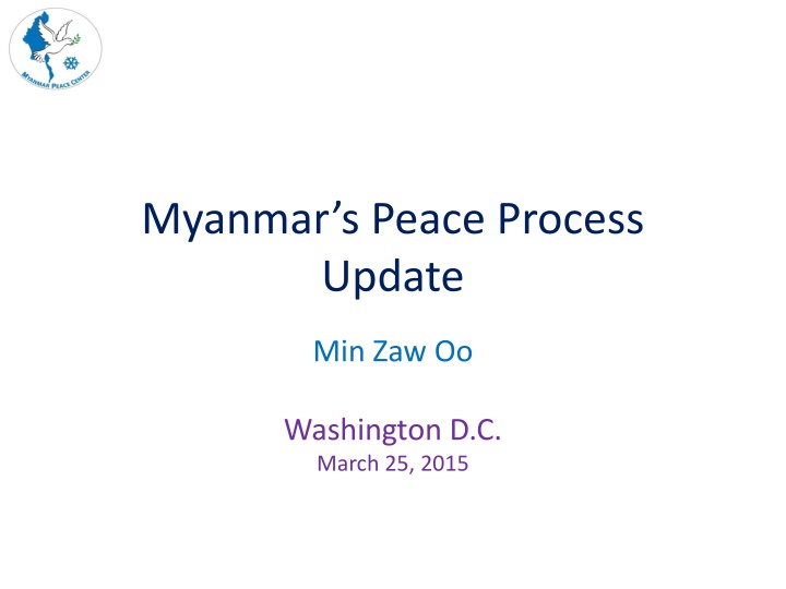 myanmar s peace process update