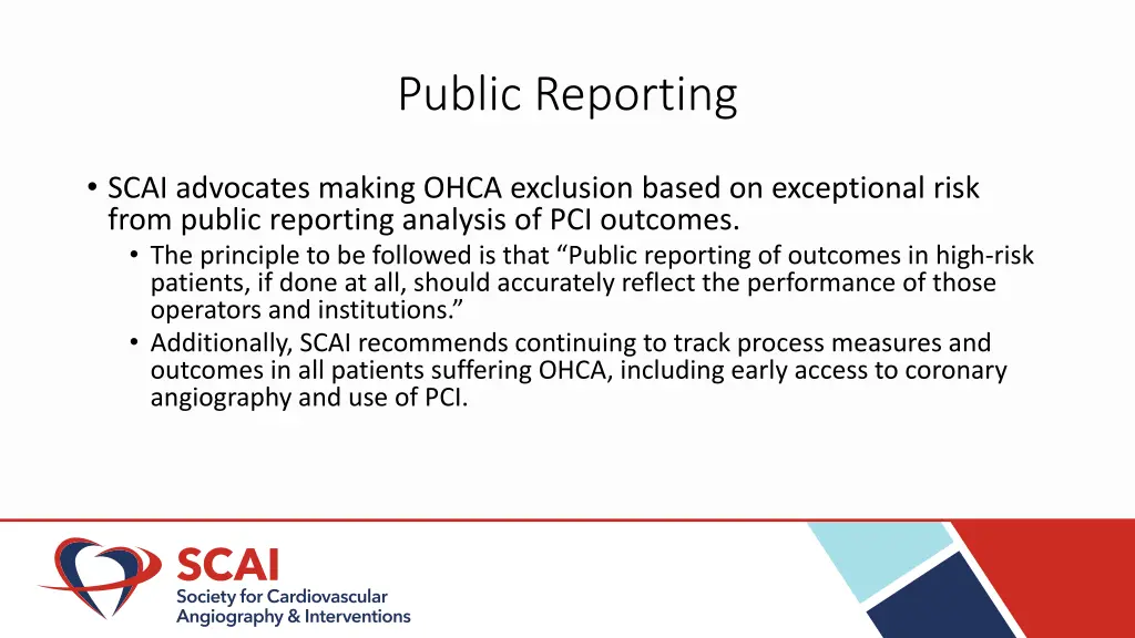 public reporting