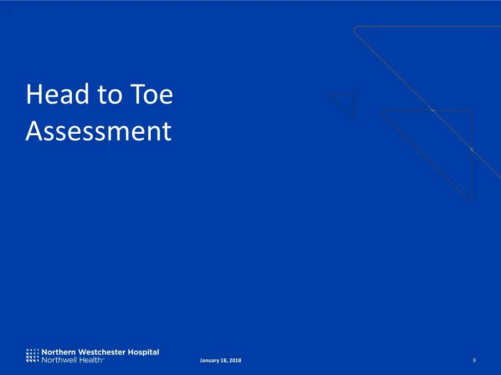 head to toe assessment