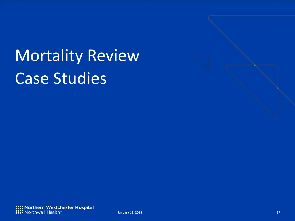 mortality review case studies