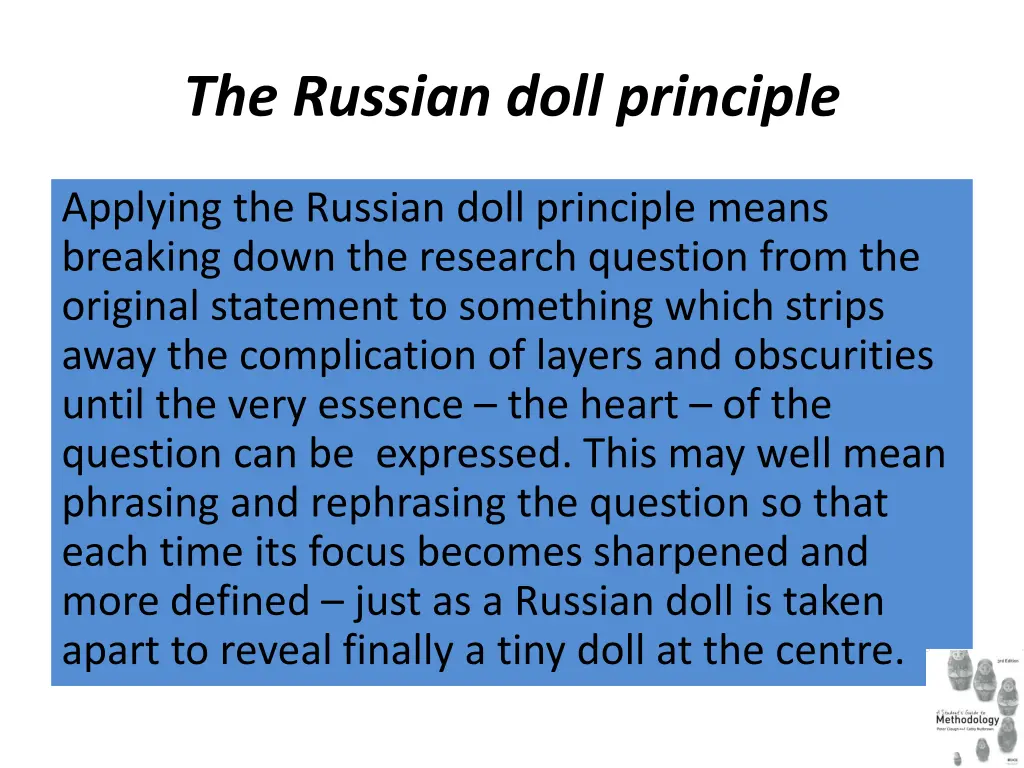 the russian doll principle