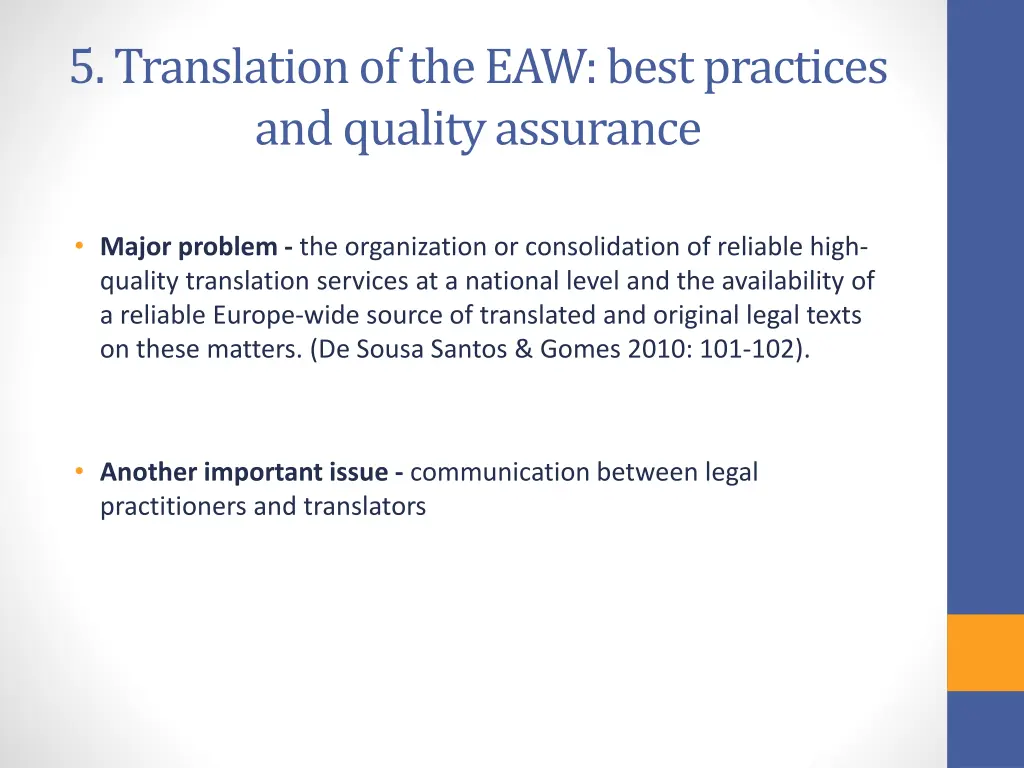 5 translation of the eaw best practices 1