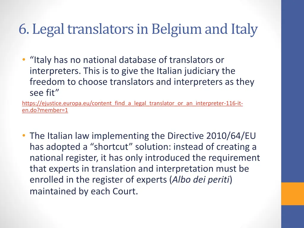 6 legal translators in belgium and italy 1