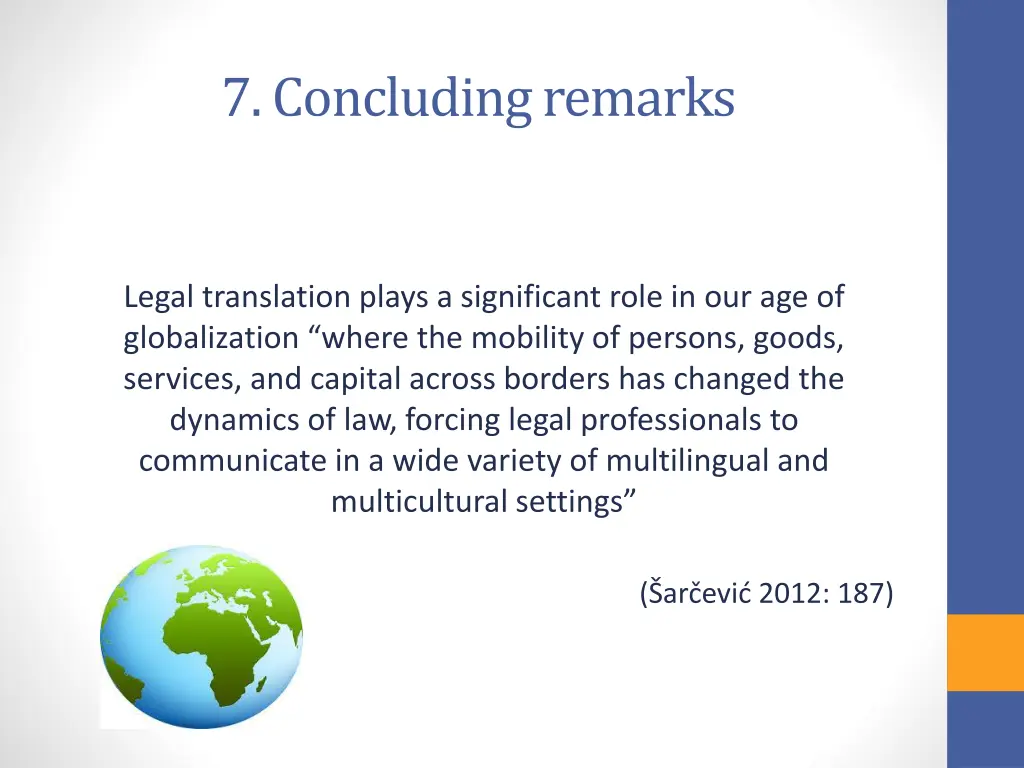 7 concluding remarks