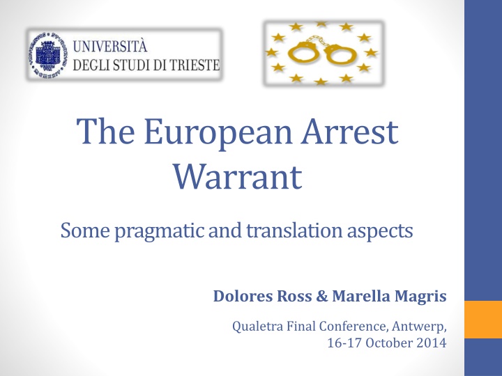 the european arrest warrant