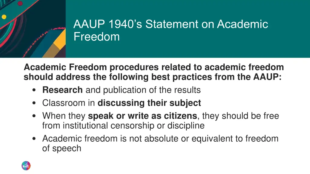 aaup 1940 s statement on academic freedom