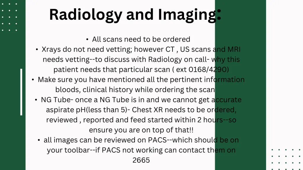 radiology and imaging