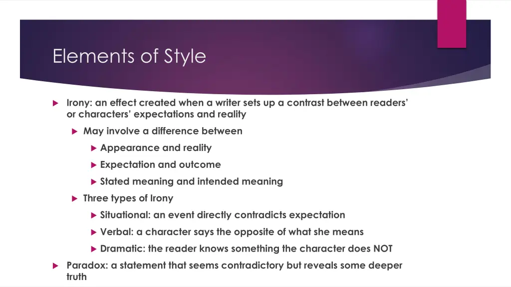 elements of style 1