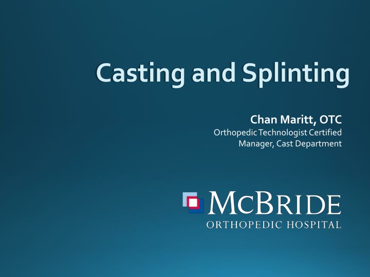 casting and splinting